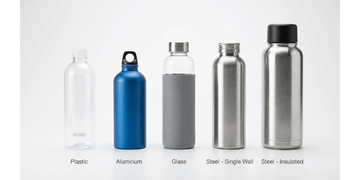 Glass vs Plastic vs Steel Water Bottles – Which is Better for You? - Bibliophiles