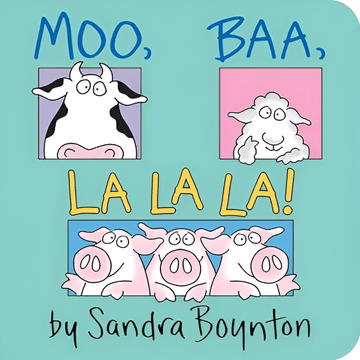 Moo, Baa, La La La! (Boynton on Board) - Book Review - Bibliophiles