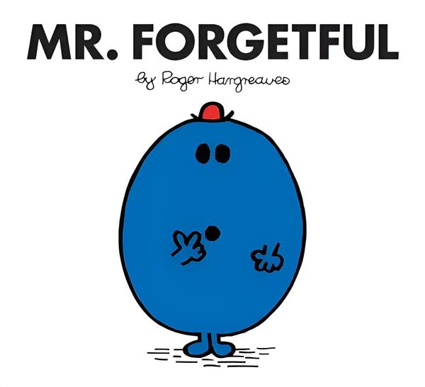 Mr. Forgetful children’s book cover review for kids and parents.