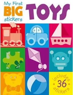 My First Big Stickers: Toys - Bibliophiles