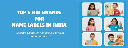 Top 5 Premium Kids Name Label Brands in India: The Ultimate Guide to Never Losing Your Child's Belongings Again - Bibliophiles