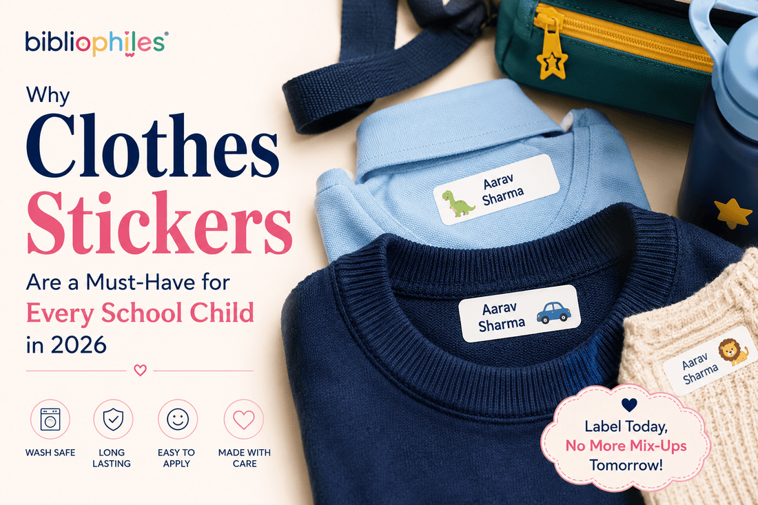Why Clothes Stickers Are a Must-Have for Every School Child in 2026 - Bibliophiles