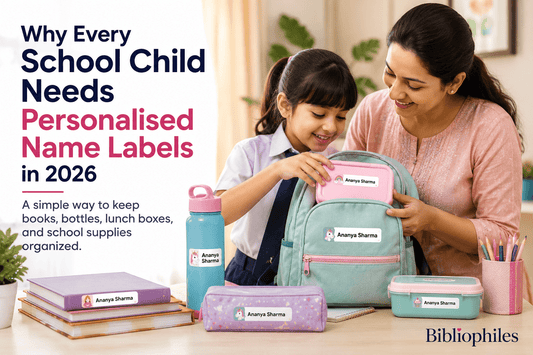 Why Personalised Name Labels Are Becoming Essential for school - Bibliophiles