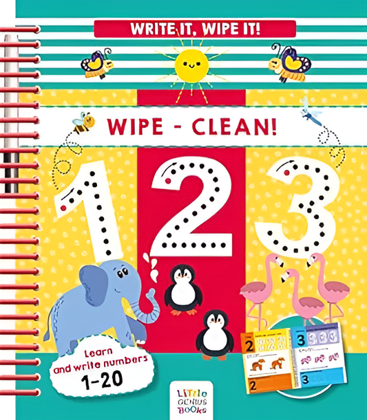 Wipe-Clean 123: Write It, Wipe It! - Book Review - Bibliophiles