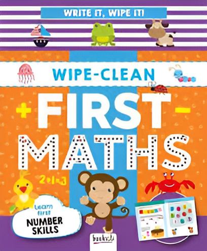 Wipe-Clean First Maths: Write It, Wipe It! (Write It, Wipe It Book) - Book Review - Bibliophiles