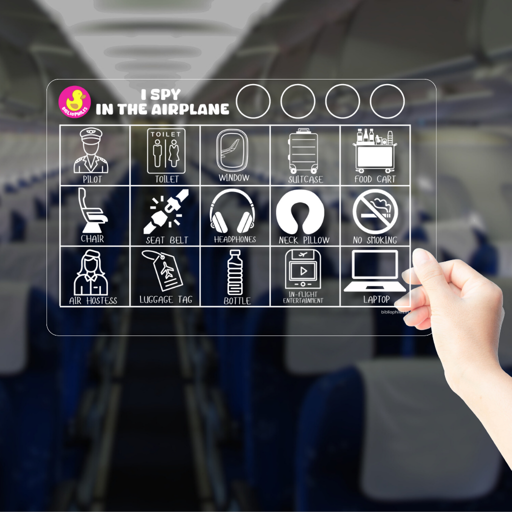 ISPY Game - At the Airplane | Fun and Screen-Free Adventure for Kids