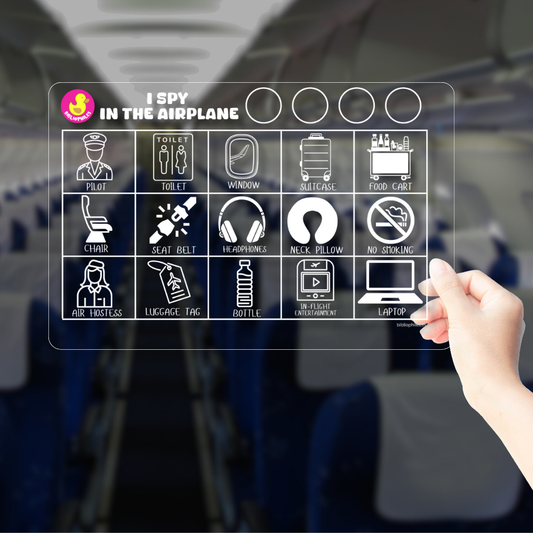 ISPY Game - At the Airplane | Fun and Screen-Free Adventure for Kids