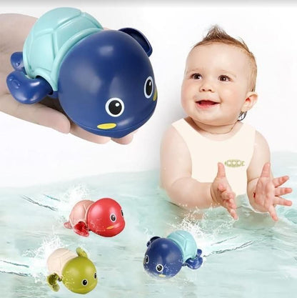 Super Cute Swimming Turtle Bath Toys for Kids Wind Up Toys for 1 Year Old Kids