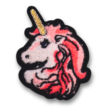 Funky Iron on Patches - Unicorn