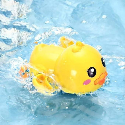 Super Bath Toy Swimming Duck Wind Up Water Floating Duck Toy