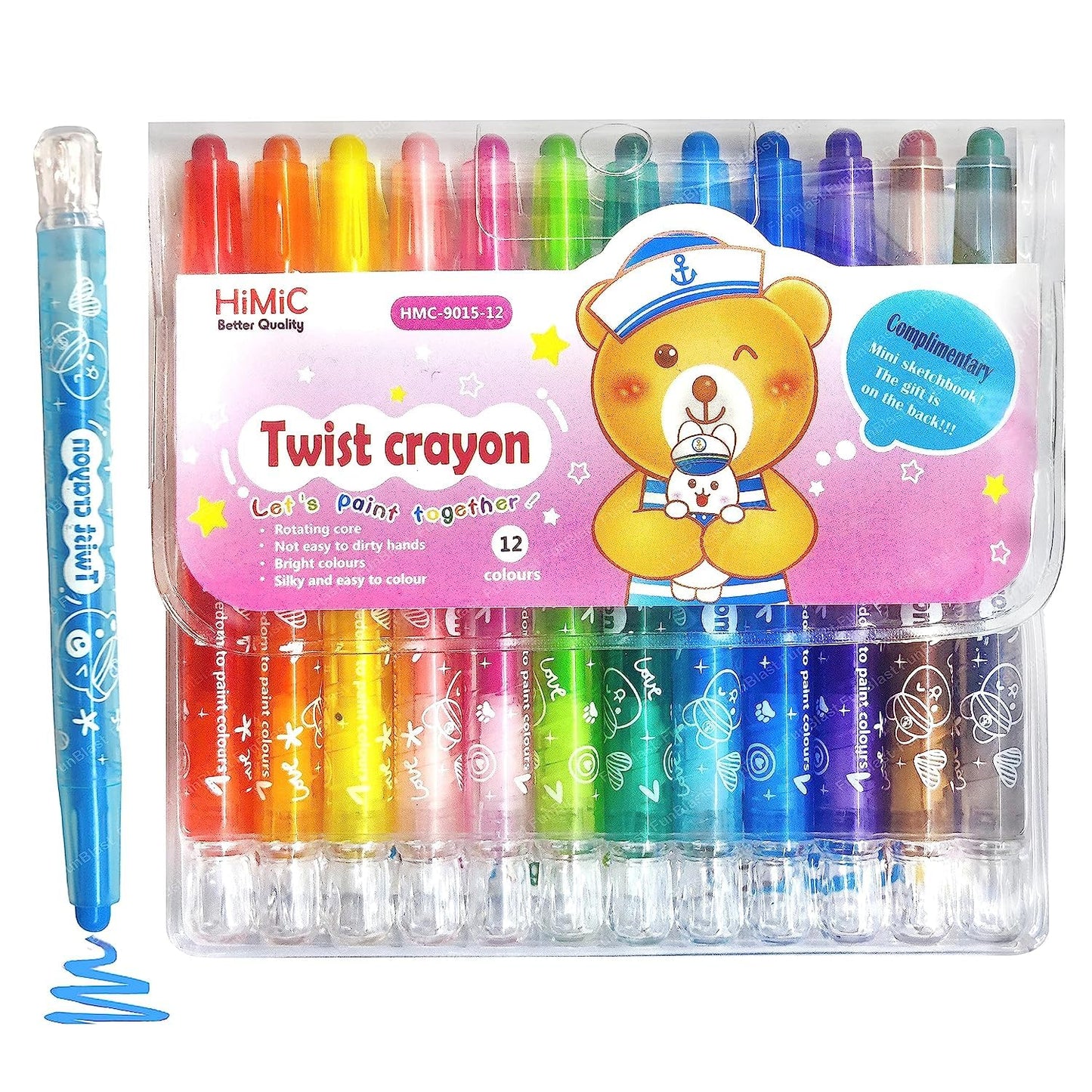 Twisty Crayons Set (12)