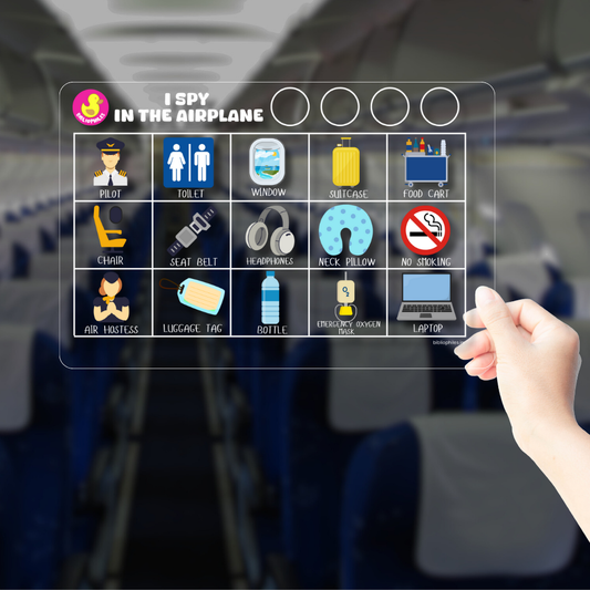 ISPY Game - At the Airplane | Fun and Screen-Free Adventure for Kids