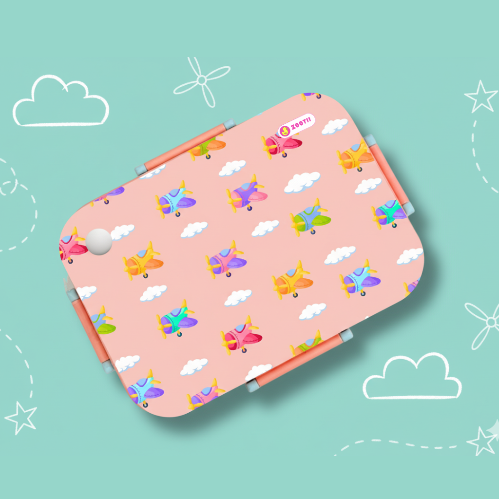 Bento Lunch Box - Planes (Blue) [Non Personalised]