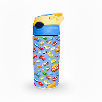 Zootii Water Bottle (Vehicles) [Non Personalised]
