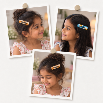 Hair Clips - Breakfast (Pack of 4)