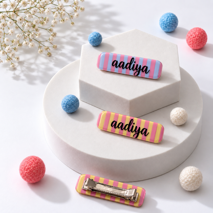 Hair Clips - Bubble Mint (Pack of 2)