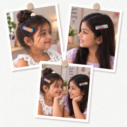Hair Clips - Candy Swirl (Pack of 2)