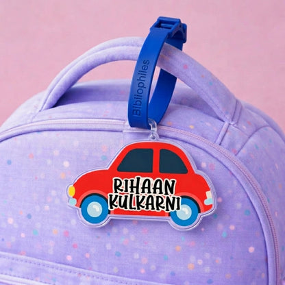 Shape Luggage Tag - Cars