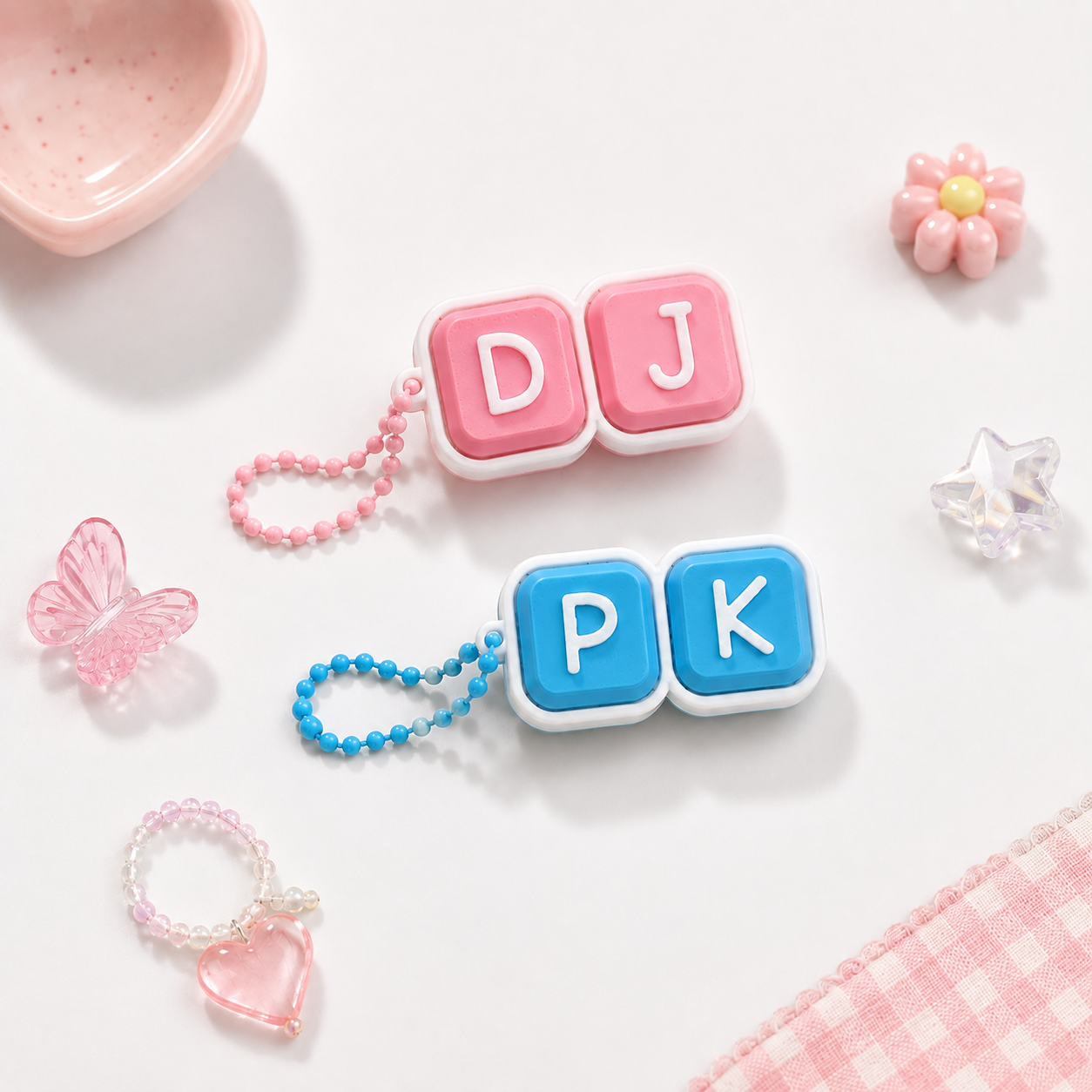 Personalised Clicker Bag Charm