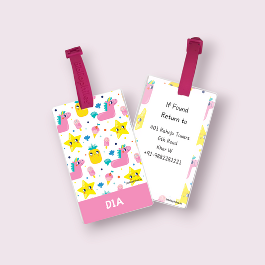 Unicorn Customized Bag Tags