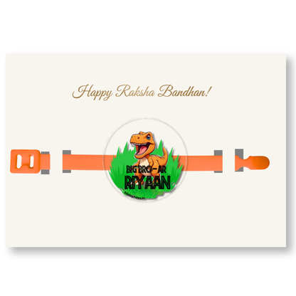 Transparent Rakhi - Dino