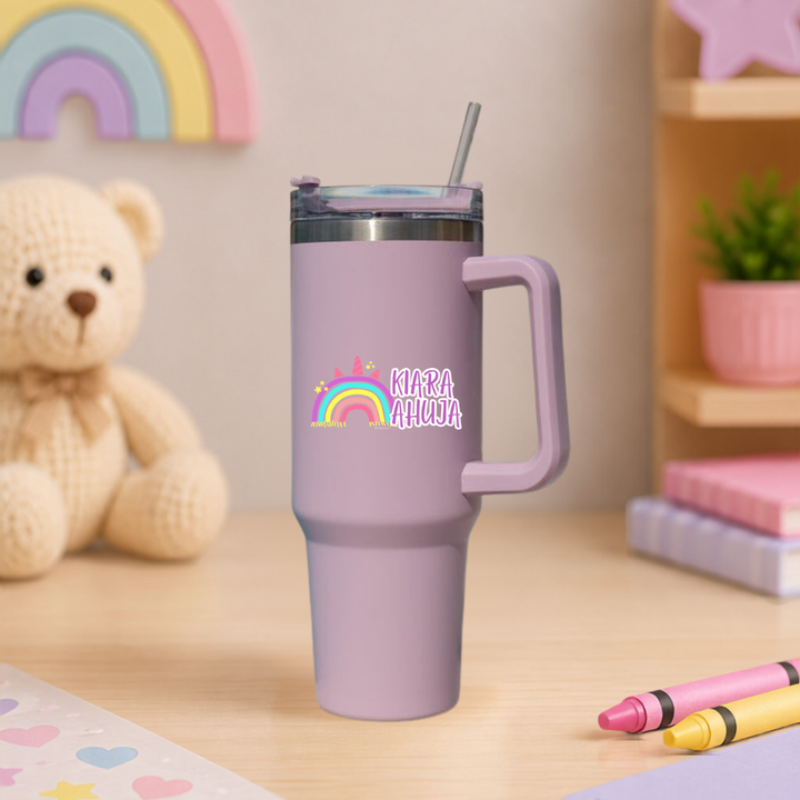 Back to School Combo - Rainbow ( Transparent Bag Tag Book Labels)