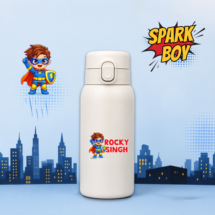 Transparent Labels - Superhero Kids (Personalised)