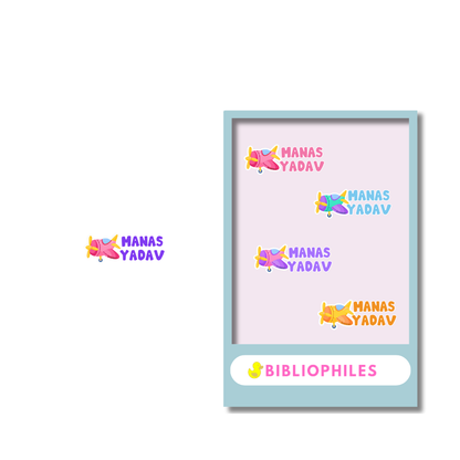 Starting the School Combo - Planes (Transparent Label Bag Tag Cloth Labels Book Labels) (Copy) (Copy)
