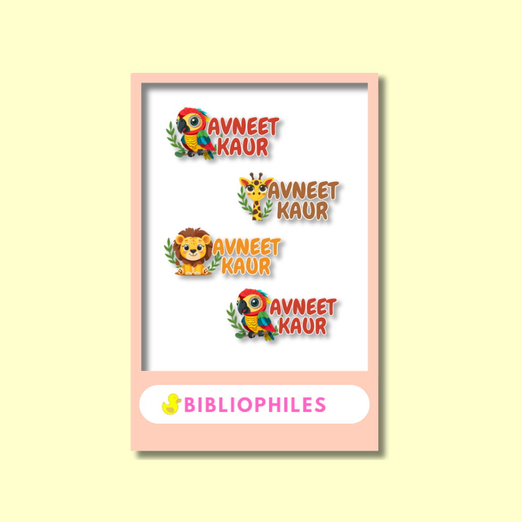 Back to School Combo - Zootii ( Labels Bag Tag Book Labels)