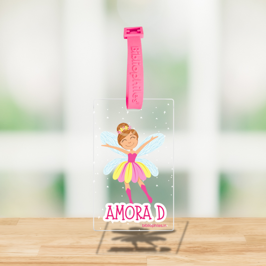 Luggage Tag - Fairy (Transparent Tag)