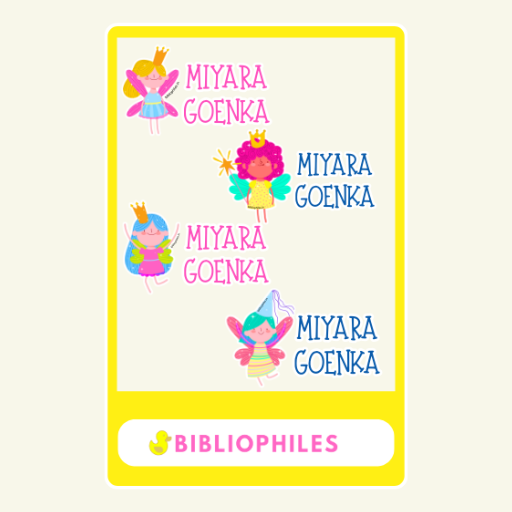 Transparent Labels - Fairy (Personalised)