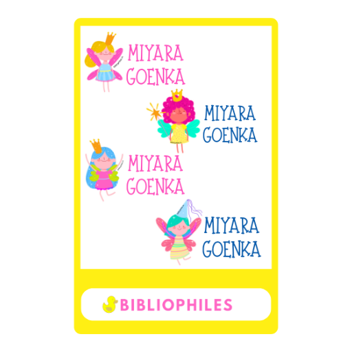 Transparent Labels - Fairy (Personalised)