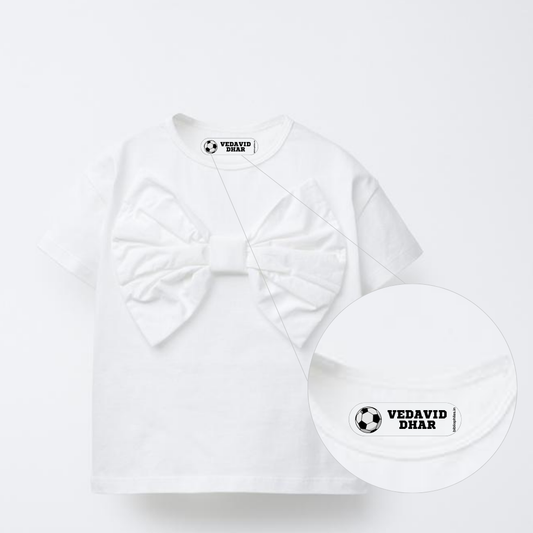 Personalised Clothes Stickers - Football