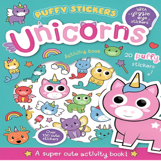 Puffy Sticker Unicorns