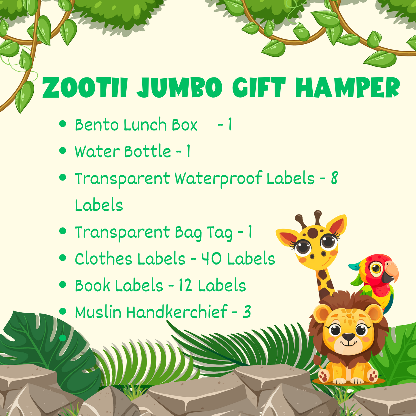 Zootii Jumbo Gift Hamper - Unicorn