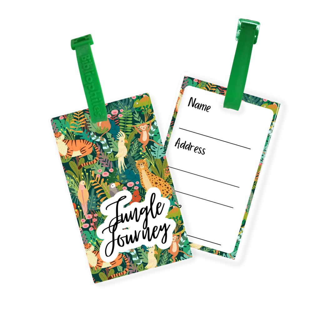 Writable Bag Tags - Jungle Journey