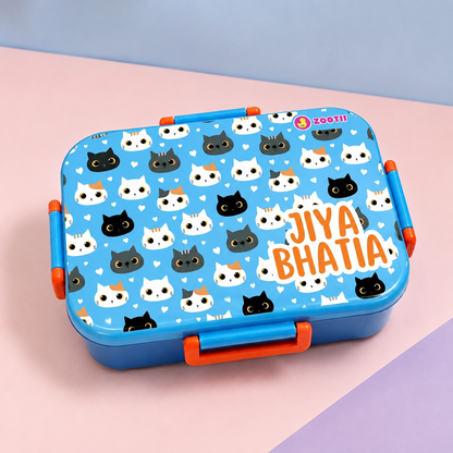 Premium Bento Lunch Box - Kittens