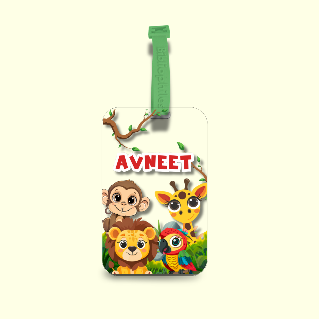 Starting the School Combo - Zootii (Transparent Label Bag Tag Cloth Labels Book Labels) (Copy)