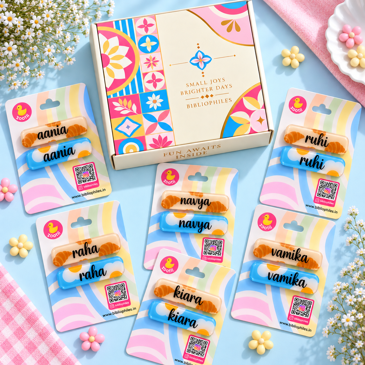 Kanjak Hamper (Breakfast  Pack of 6 Sets, 6 Different Names)