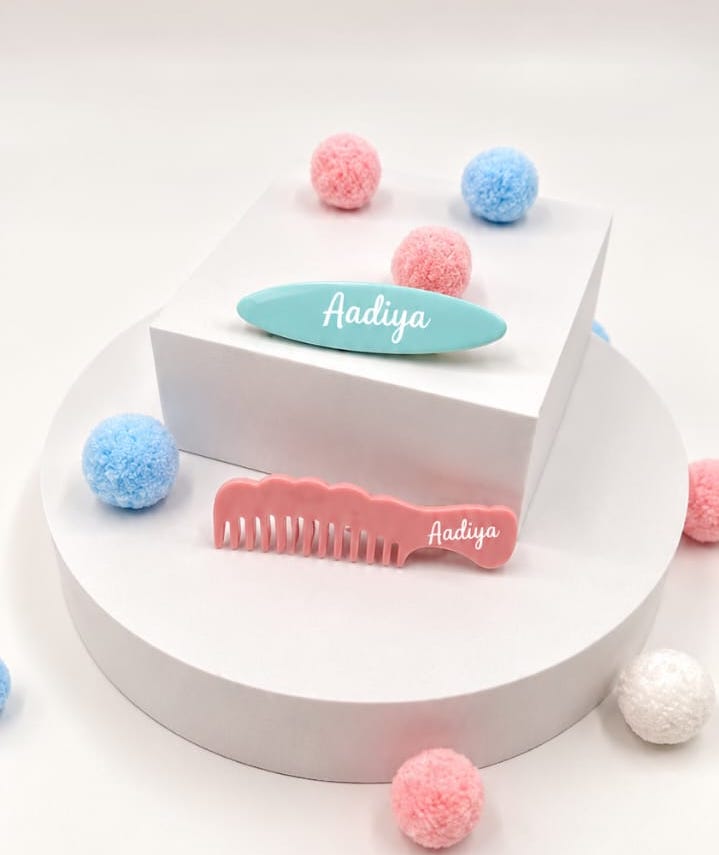 Hair Clips - Paws (Pack of 2)