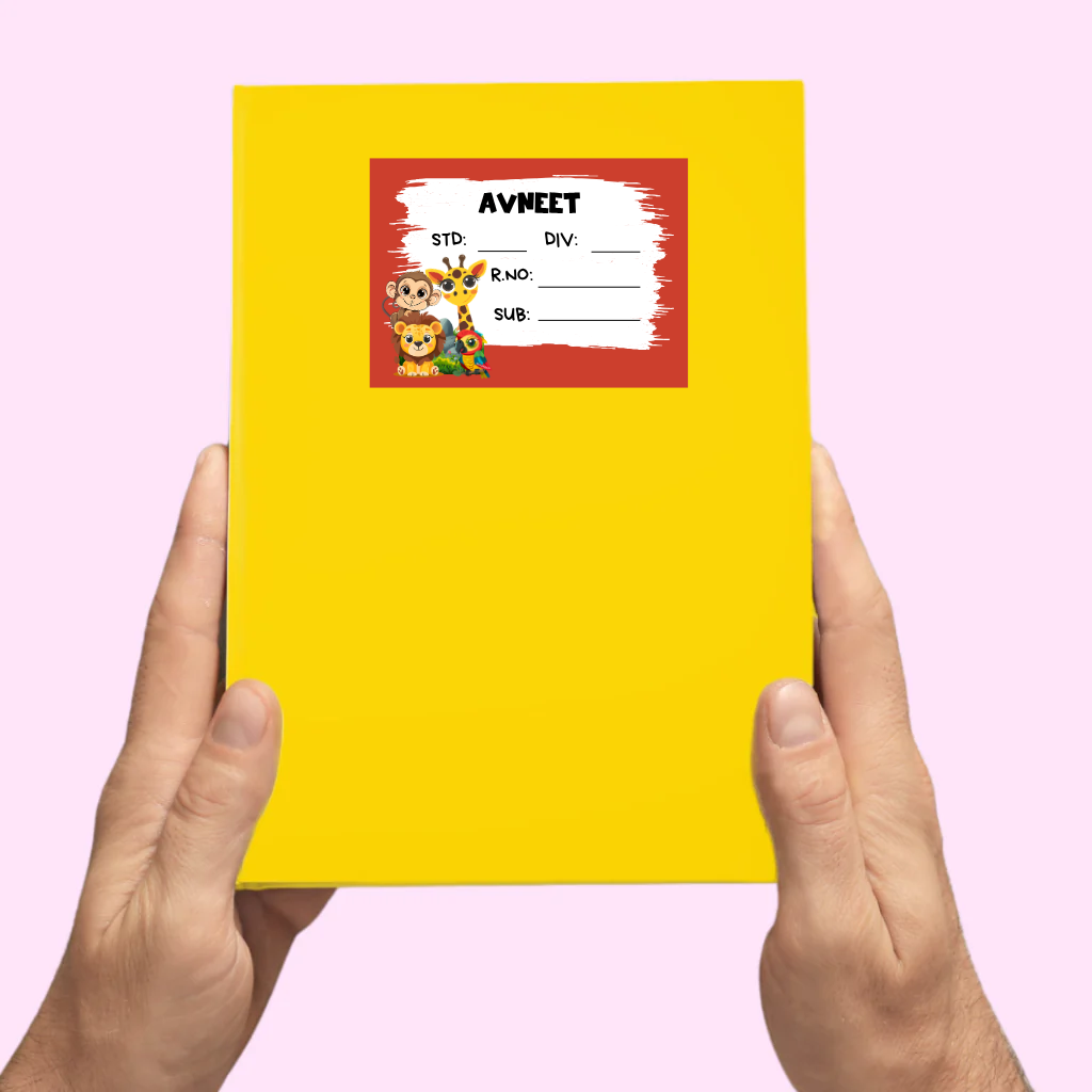 Starting the School Combo - Zootii (Transparent Label Bag Tag Cloth Labels Book Labels) (Copy)