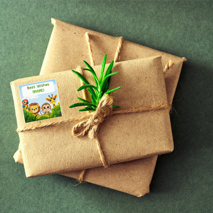 Zootii Personalised Gift Tag Stickers