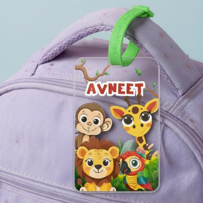Starting the School Combo - Zootii (Transparent Label Bag Tag Cloth Labels Book Labels) (Copy)