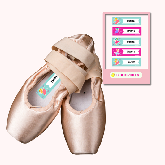 Ballerina Customized Waterproof Labels