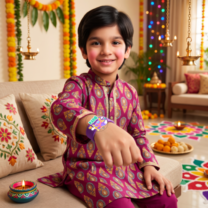 Transparent Rakhi - Planes