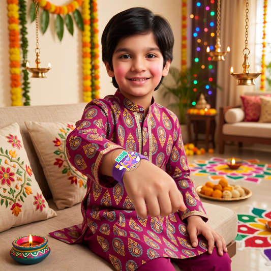 Transparent Rakhi - Planes