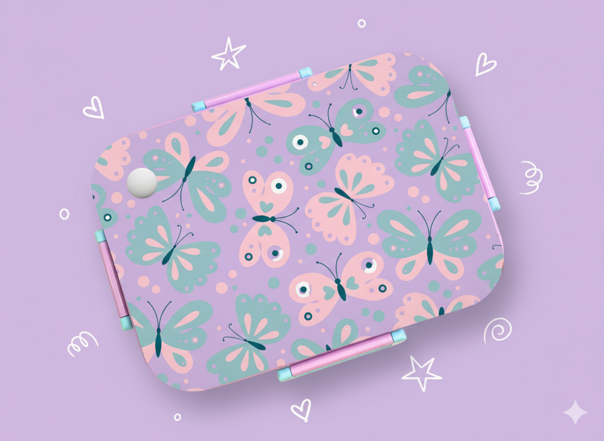 Bento Lunch Box - Butterfly [Non Personalised]