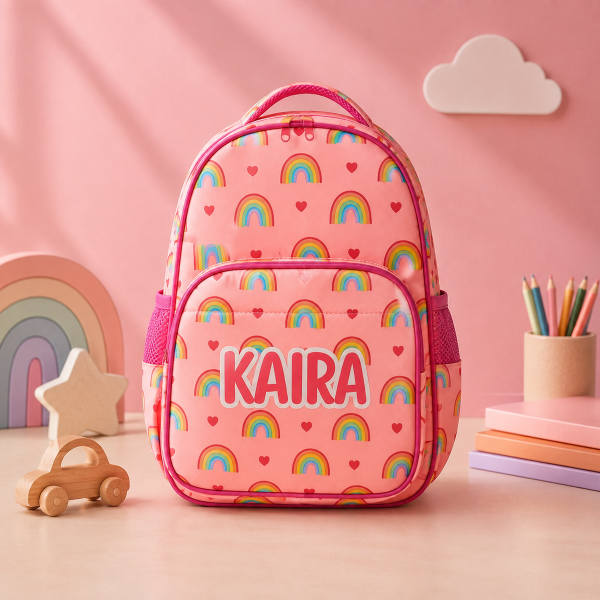 Zootii Smart Kids School Bag - Rainbow