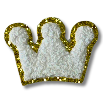 Funky Iron on Patches - Crown