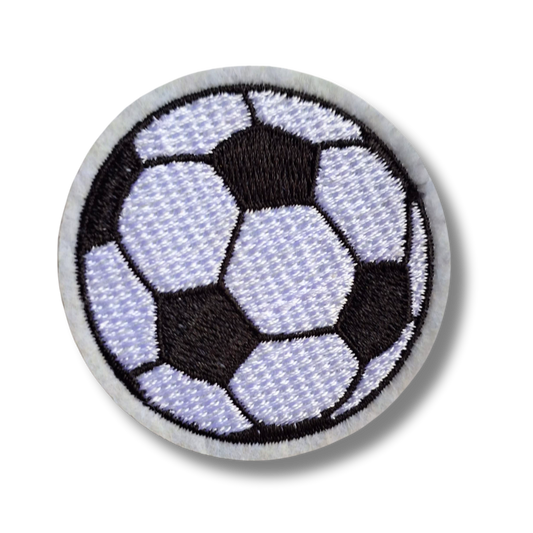 Funky Iron on Patches - Football